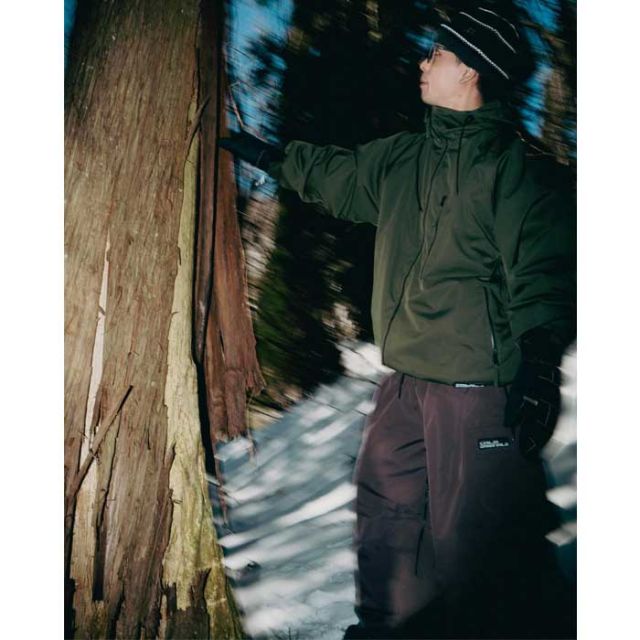 24-25 カーム CALM スノーボードウェア ジャケット DEEP FOREST JACKET ディープフォレストジャケット 平岡卓