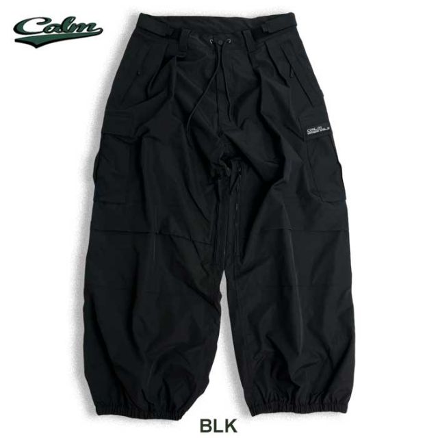 24-25 カーム CALM スノーボードウェア 平岡卓 DEEP FOREST PANTS 太め スノーボードパンツ