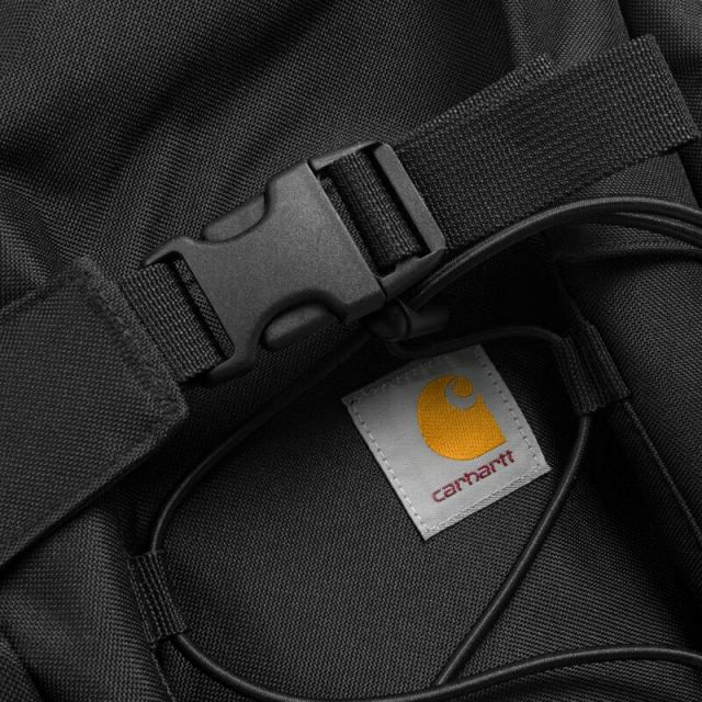カーハート ダブリューアイピー リュック [ 24.8L ] Carhartt WIP [ KICKFLIP BACKPACK ] BLK  バックパック リュックサック デイパック バッグ カバン [220902]