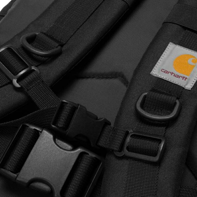 カーハート ダブリューアイピー リュック [ 24.8L ] Carhartt WIP [ KICKFLIP BACKPACK ] BLK  バックパック リュックサック デイパック バッグ カバン [220902]