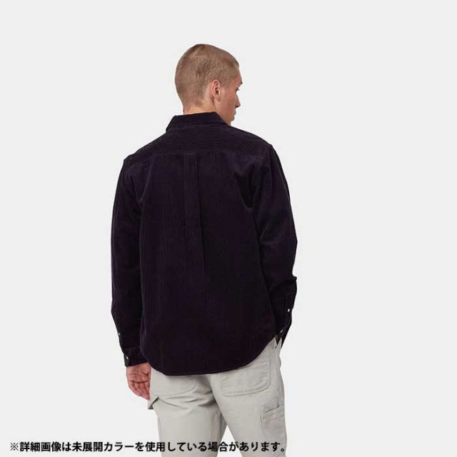カーハートWIP 長袖コーデュロイ シャツ carhartt WIP L/S MADISON CORD SHIRT (I029958) ロングスリーブマディソンコードシャツ メンズ [230927]