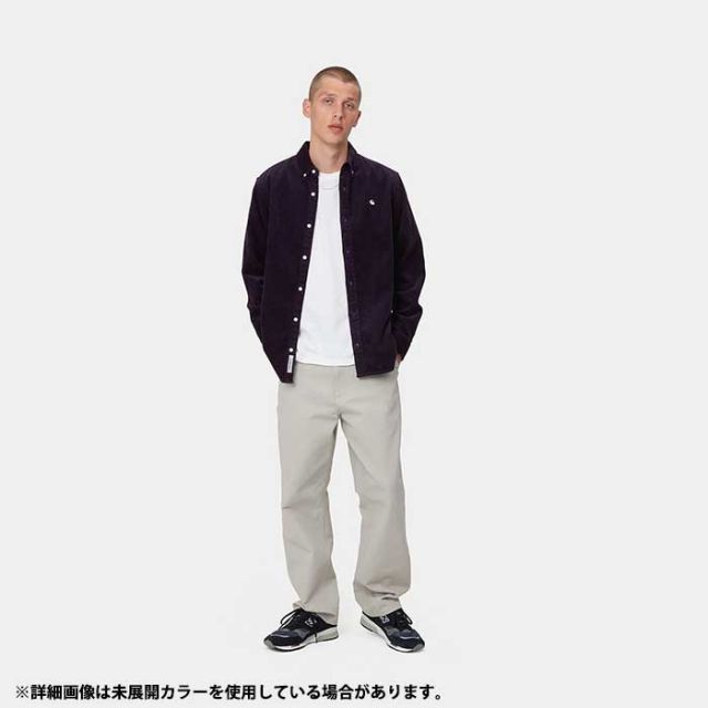カーハートWIP 長袖コーデュロイ シャツ carhartt WIP L/S MADISON CORD SHIRT (I029958) ロングスリーブマディソンコードシャツ メンズ [230927]