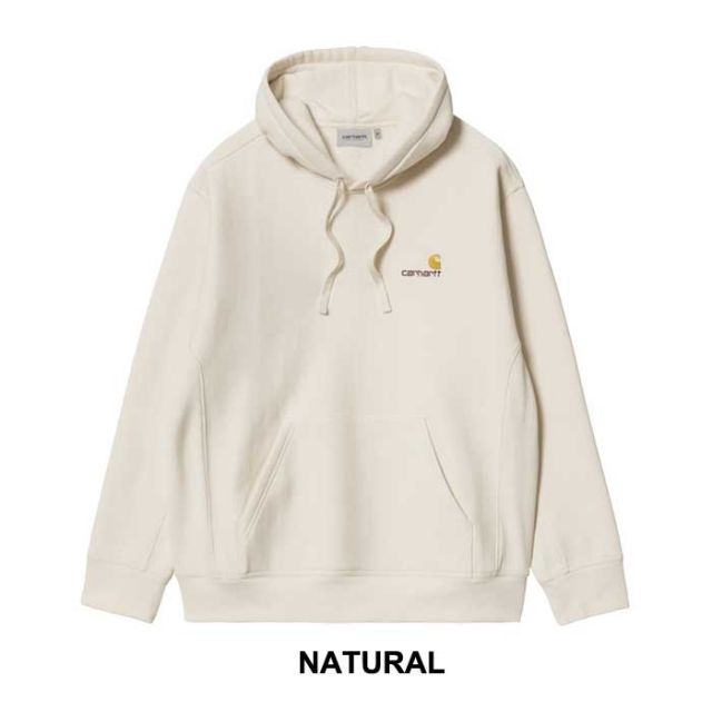 カーハートWIP メンズ パーカー Carhartt プルオーバー メンズ ルーズ フィット ヘビーウェイト I028279  HOODED AMERICAN SCRIPT SWEAT フード フーディ スウェット Pull Over Hoody Parker トップス メンズ 男性用   (231102)