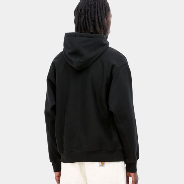 カーハートWIP メンズ パーカー Carhartt プルオーバー メンズ ルーズ フィット ヘビーウェイト I028279  HOODED AMERICAN SCRIPT SWEAT フード フーディ スウェット Pull Over Hoody Parker トップス メンズ 男性用   (231102)