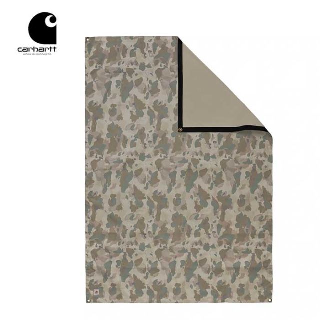 カーハートWIP ピクニックブランケット carhartt WIP (I030252) PICNIC BLANKET CAM.TIDE レジャーシート ワークインプログレス [220420]