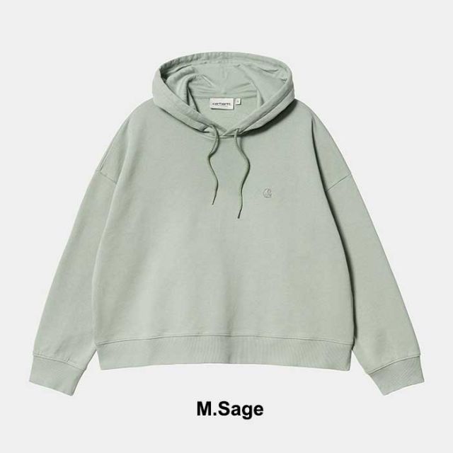 カーハート WIP レディース パーカー  carhartt WIP (I030967) W HOODED CHESTER SWEATSHIRT フーデッド チェスター フーディ [220920]
