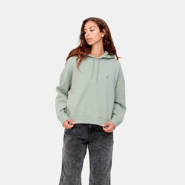 カーハート WIP レディース パーカー  carhartt WIP (I030967) W HOODED CHESTER SWEATSHIRT フーデッド チェスター フーディ [220920]