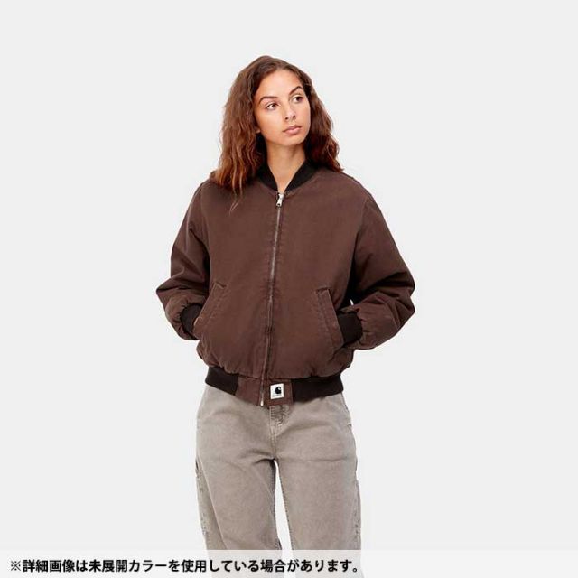 カーハート MA-1 WIP レディース アウター Carhartt WIP (I031175) W ARLINGTON BOMBER ボンバージャケット [221025]