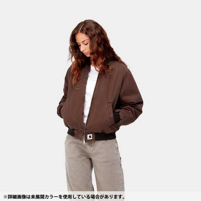 カーハート MA-1 WIP レディース アウター Carhartt WIP (I031175) W ARLINGTON BOMBER ボンバージャケット [221025]