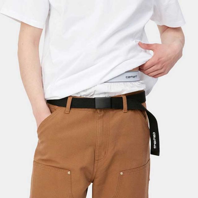 カーハート ベルト WIP carhartt WIP (I028401) SCRIPT BELT TONAL スクリプトベルト トーナル ガチャベルト ギフト プレゼント おしゃれ [220920]