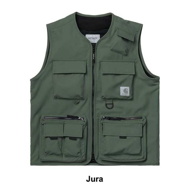 カーハートWIP ベスト carhartt (I026023) ELMWOOD VEST エルウッドベスト アウトドアベスト ワークインプログレス [230430]