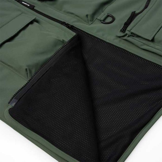 カーハートWIP ベスト carhartt (I026023) ELMWOOD VEST エルウッドベスト アウトドアベスト ワークインプログレス [230430]