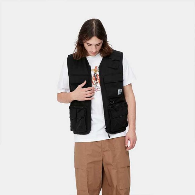 カーハートWIP ベスト carhartt (I026023) ELMWOOD VEST エルウッドベスト アウトドアベスト ワークインプログレス [230430]