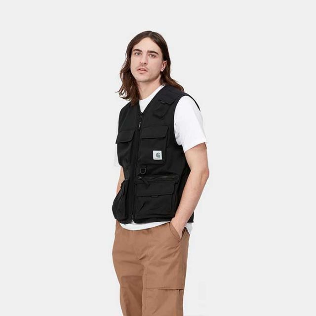 カーハートWIP ベスト carhartt (I026023) ELMWOOD VEST エルウッドベスト アウトドアベスト ワークインプログレス [230430]