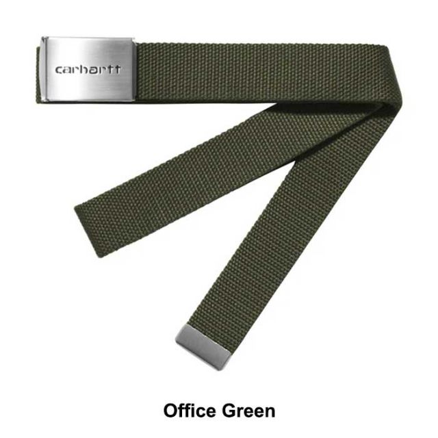 カーハート WIP ベルト I019176-24S CLIP BELT CHROME Black クリップベルトクローム ガチャベルト ワークインプログレス ギフト プレゼント (240209)