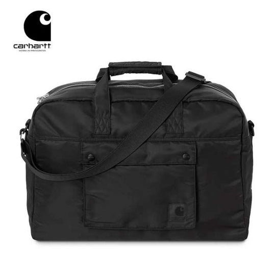カーハートWIP ショルダーバッグ Carhartt WIP I033105 OTLEY WEEKEND BAG オトリーウィークエンドバッグ ビジネスバッグ Black ワークインプログレス 新生活 社会人 (240225)