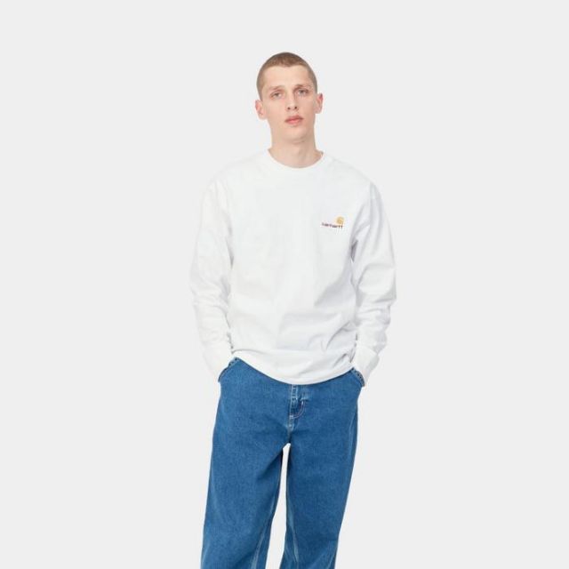 CARHARTT WIP I029955 L/S AMERICAN SCRIPT
