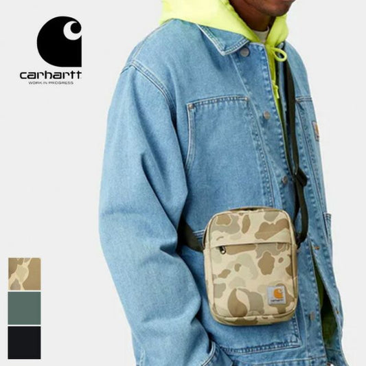 カーハートWIP ショルダーポーチ Carhartt WIP I031582 JAKE SHOULDER POUCH ショルダーバッグ  ワークインプログレス バッグ メンズ 撥水 レディース サコッシュ スケーター おしゃれ(240321)