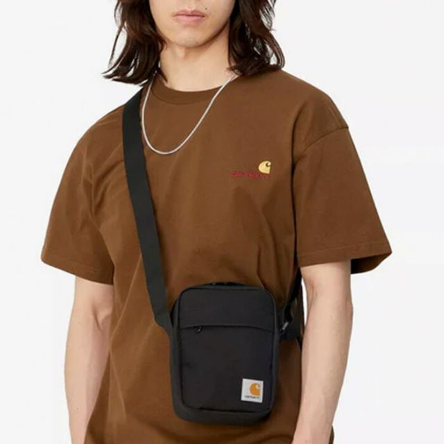 カーハートWIP ショルダーポーチ Carhartt WIP I031582 JAKE SHOULDER POUCH ショルダーバッグ  ワークインプログレス バッグ メンズ 撥水 レディース サコッシュ スケーター おしゃれ(240321)