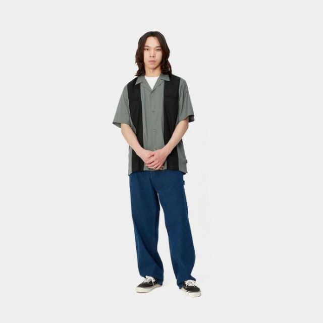カーハート シャツ 半袖 オープンカラーシャツ carhartt I033041 S/S DURANGO SHIRT (240522)