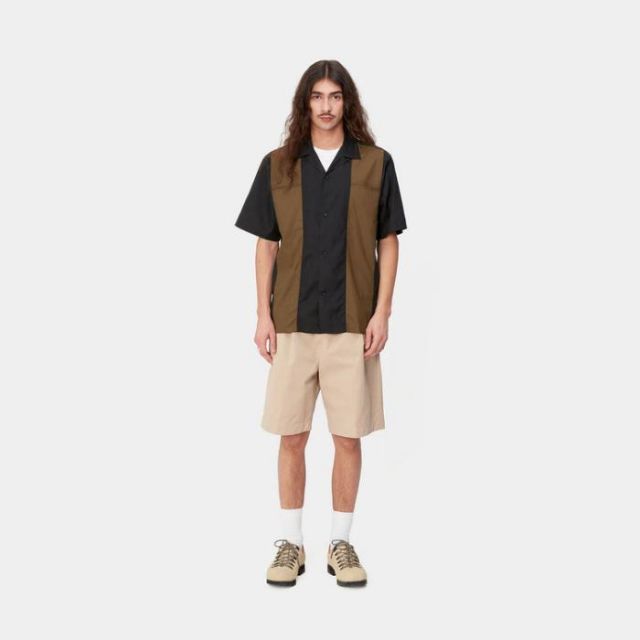 カーハート シャツ 半袖 オープンカラーシャツ carhartt I033041 S/S DURANGO SHIRT (240522)