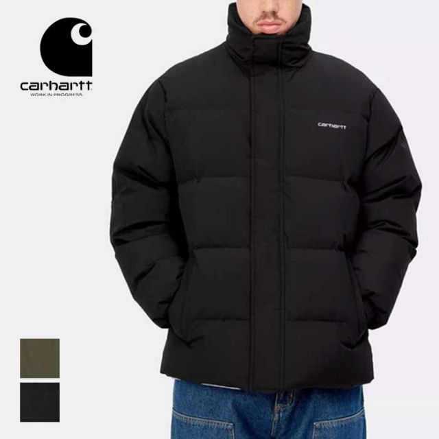 カーハート ジャケット Carhartt I029450 ダンビルジャケット ダウン メンズ DANVILLE JACKET ブラック グリーン M / L 秋冬 撥水 (241128)