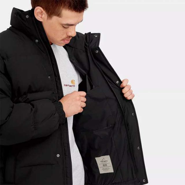 カーハート ジャケット Carhartt I029450 ダンビルジャケット ダウン メンズ DANVILLE JACKET ブラック グリーン M / L 秋冬 撥水 (241128)