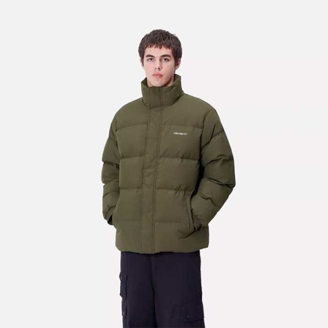 カーハート ジャケット Carhartt I029450 ダンビルジャケット ダウン メンズ DANVILLE JACKET ブラック グリーン M / L 秋冬 撥水 (241128)
