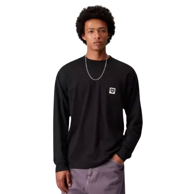 カーハート 長袖 トップス  CARHARTT I035300 L/S POCKET HEART T-SHIRT ロングスリーブ ポケットハートTシャツ メンズ レディース オーガニックコットン ルーズフィット (250904) メール便