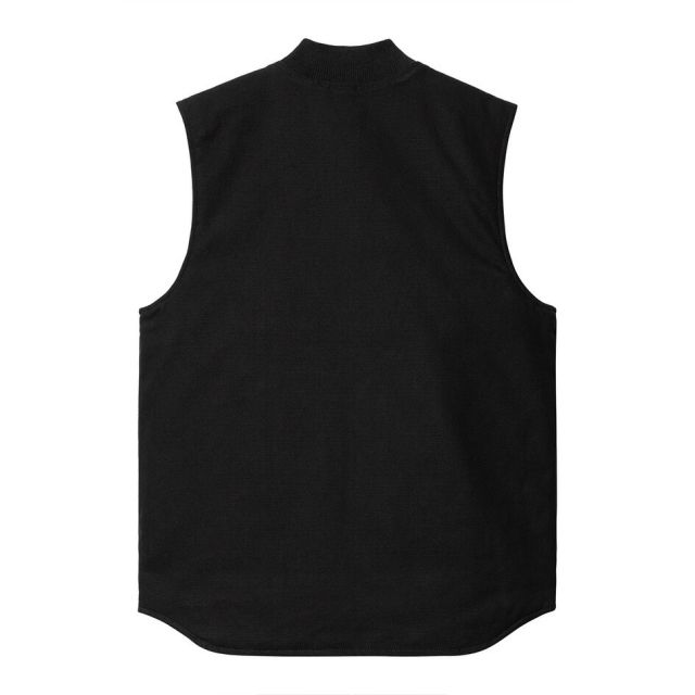 カーハート CARHARTT I035695 CLASSIC VEST カーハート ダブリューアイピー CLASSIC VEST クラシックベスト ブラック メンズ レディース ユニセックス ディアボーンキャンバス オーガニックコットン ダイヤモンドキルティング (250919)