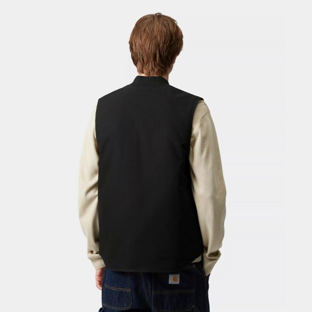 カーハート CARHARTT I035695 CLASSIC VEST カーハート ダブリューアイピー CLASSIC VEST クラシックベスト ブラック メンズ レディース ユニセックス ディアボーンキャンバス オーガニックコットン ダイヤモンドキルティング (250919)