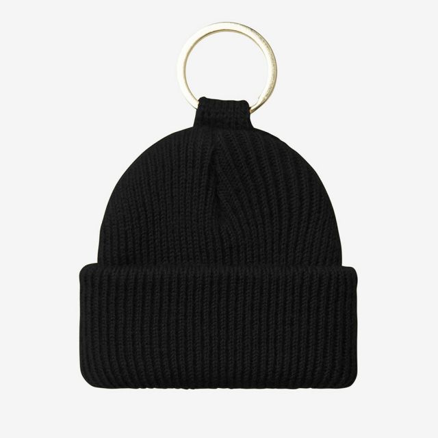 カーハート ダブリューアイピー ミニ ウォッチハット キーチェーン キーホルダー Carhartt WIP MINI WATCH HAT KEYCHAIN I036420 アクリル ブラック ハミルトンブラウン ユニセックス (260305)