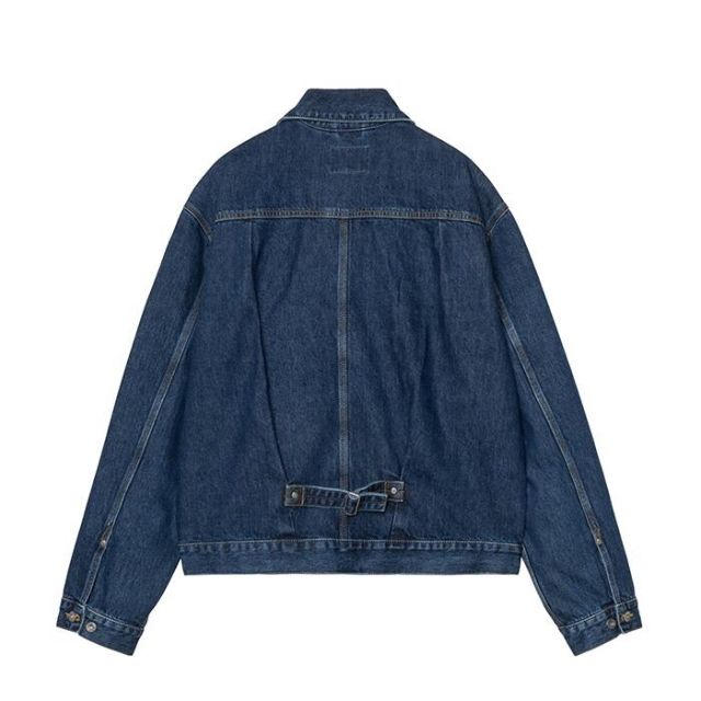 Carhartt WIP カーハートWIP BELMAR JACKET ベルマージャケット I036586 デニムジャケット ワークジャケット メンズ コットン BELMER JKT Blue stone washed M L