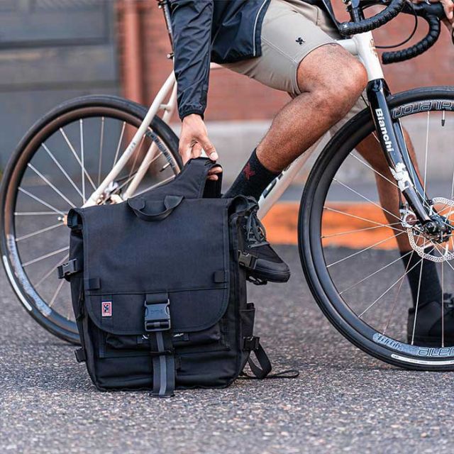 クロームインダストリーズ バックパック Chrome [ BG333 ] WARSAW MEDIUM BACKPACK (BLK) リュック ワルシャワ ミディアム (240229)