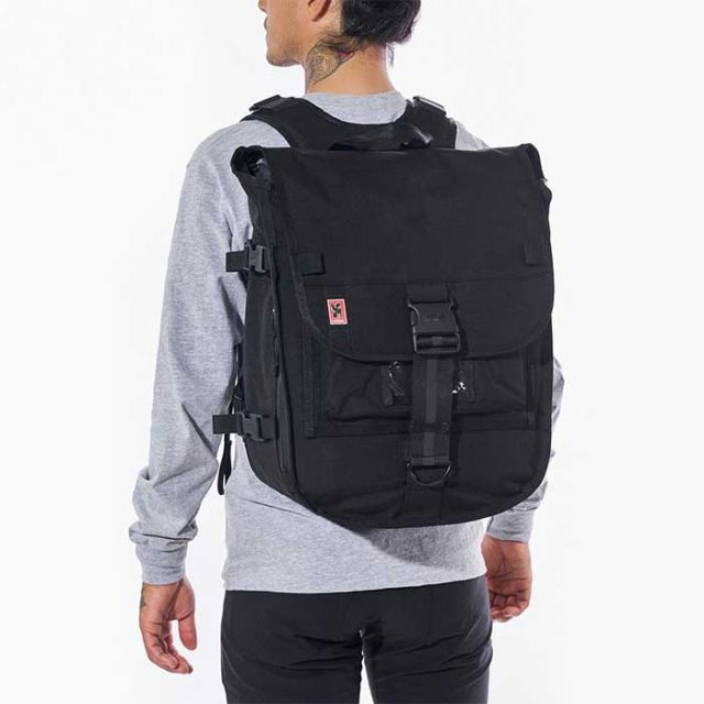 クロームインダストリーズ バックパック Chrome [ BG333 ] WARSAW MEDIUM BACKPACK (BLK) リュック ワルシャワ ミディアム (240229)