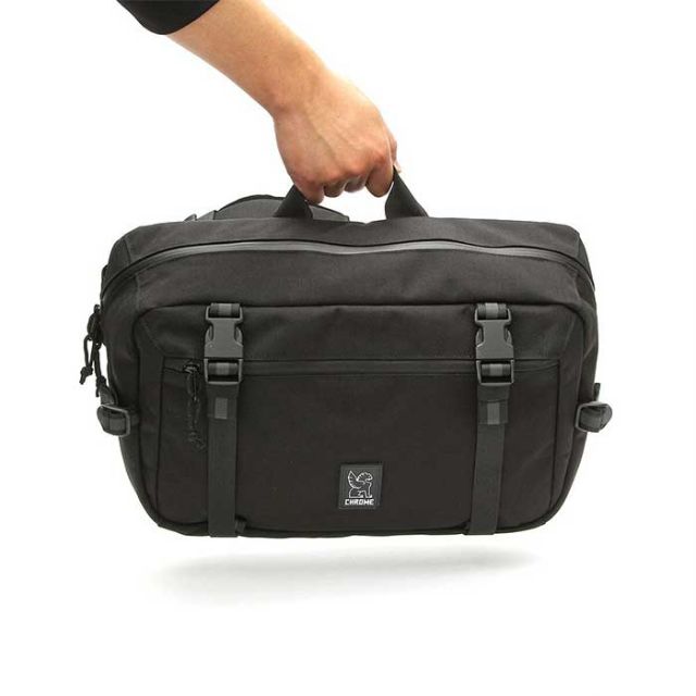 クローム ショルダーバッグ chrome BG351 KADET MAX 15L カデット マックス 耐水 PCスリーブ ブラック メンズ レディース ユニセックス 通勤 通学 自転車 (240829)