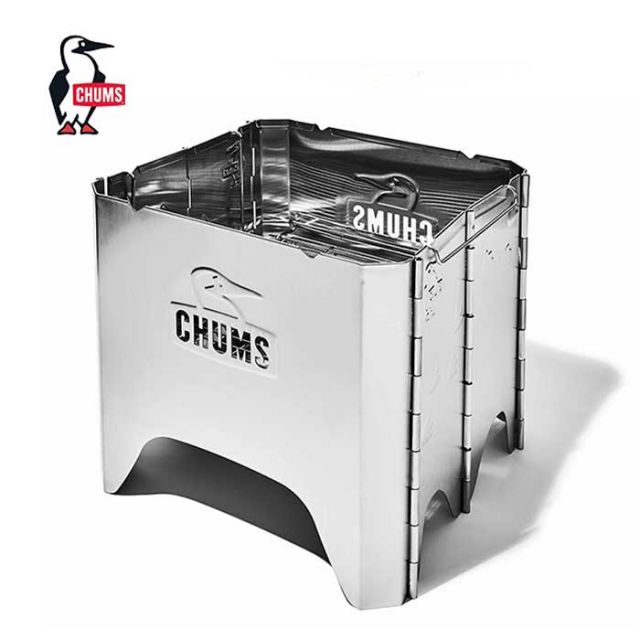 チャムス 焚火台 フォールディングファイヤーピットL Chums BOODY FACE FOLDING FIRE PIT (CH62-1805) キャンプ アウトドア [220425]