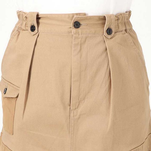 チャムス スカート Chums [ CH18-1248 ] Stretch Campimg Long Skirt ストレッチキャンピングロングスカート レディース  [230131]