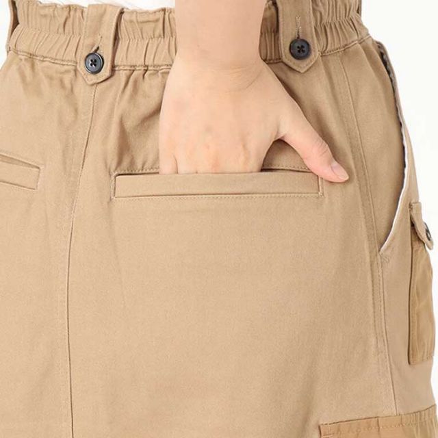 チャムス スカート Chums [ CH18-1248 ] Stretch Campimg Long Skirt ストレッチキャンピングロングスカート レディース  [230131]