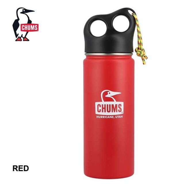 チャムス 水筒 Chums CH62-1920 Camper Stainless Bottle 500 キャンパーステンレスボトル 500ml 保温 保冷 キャンプ BPAフリー 真空二重構造