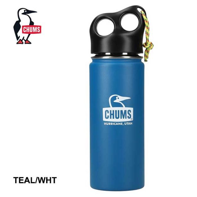 チャムス 水筒 Chums CH62-1920 Camper Stainless Bottle 500 キャンパーステンレスボトル 500ml 保温 保冷 キャンプ BPAフリー 真空二重構造