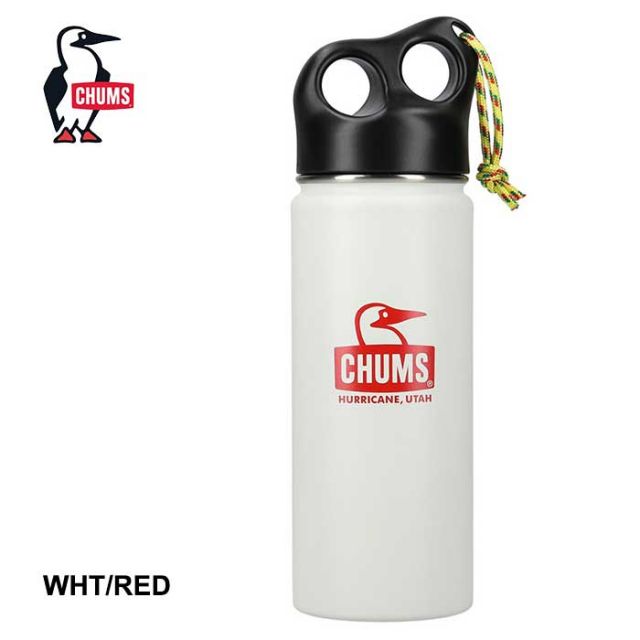 チャムス 水筒 Chums CH62-1920 Camper Stainless Bottle 500 キャンパーステンレスボトル 500ml 保温 保冷 キャンプ BPAフリー 真空二重構造