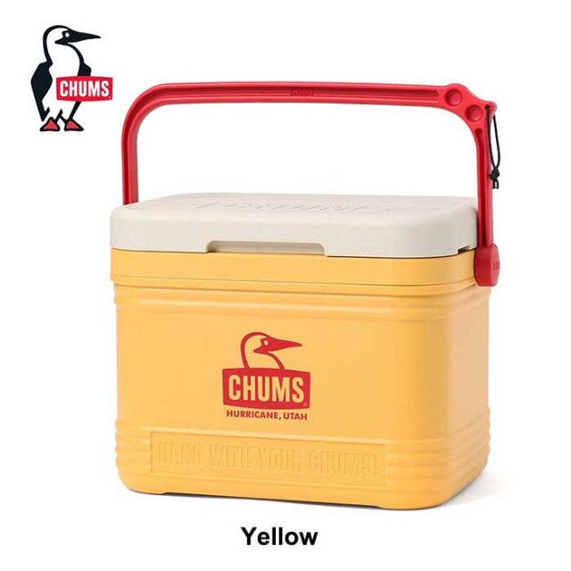 チャムス クーラーボックス Chums CH62-1893 Camper Cooler 18L キャンパークーラー18L 樹脂 キャンプ ピクニック レッド カーキ イエロー おしゃれ フェス レジャー 海 海水浴 バーベキュー BBQ 便利 釣り ペットボトル (240326)
