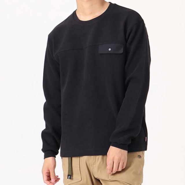 CHUMS CH01-2295 Torrey Flap Pocket Crew Top