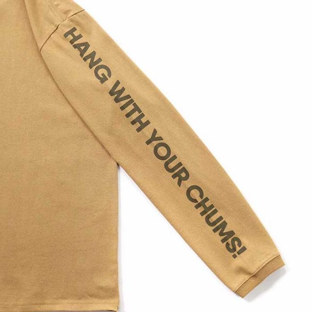 チャムス 長袖Tシャツ Chums CH01-2305 HWYC Brushed L/S T ブラッシュドロングスリーブTシャツ ロンT メンズ  (230808)