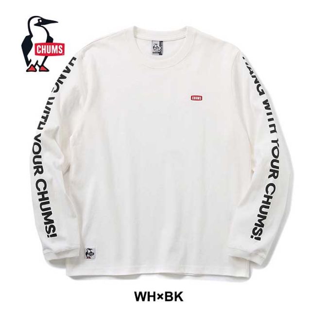 チャムス 長袖Tシャツ Chums CH01-2305 HWYC Brushed L/S T ブラッシュドロングスリーブTシャツ ロンT メンズ  (230808)