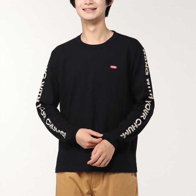 チャムス 長袖Tシャツ Chums CH01-2305 HWYC Brushed L/S T ブラッシュドロングスリーブTシャツ ロンT メンズ  (230808)