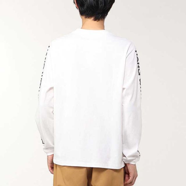 チャムス 長袖Tシャツ Chums CH01-2305 HWYC Brushed L/S T ブラッシュドロングスリーブTシャツ ロンT メンズ  (230808)