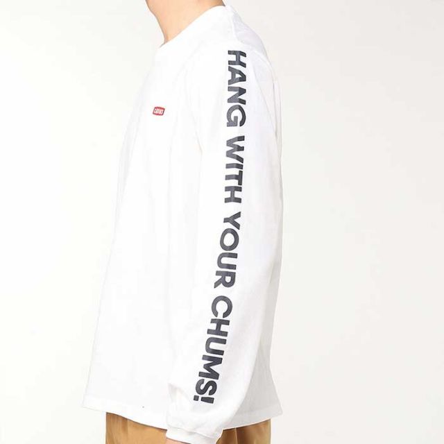 チャムス 長袖Tシャツ Chums CH01-2305 HWYC Brushed L/S T ブラッシュドロングスリーブTシャツ ロンT メンズ  (230808)