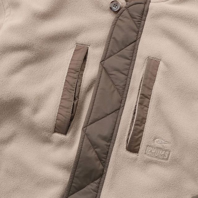 チャムス メンズ アウター CHUMS [ CH04-1366 ] Recycle Chumley Fleece RV JKT リサイクルチャムリーフリースリバーシブルジャケット [230922]